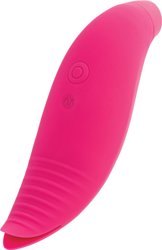 JOS Multifunctional clitoral stimulator Blossom, pink, 13.5 cm