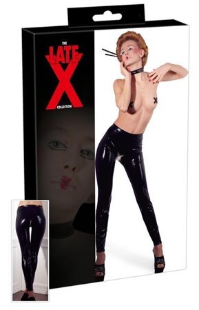 2900874 Crotchless Latex Leggings