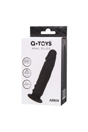 Anal Dildo A-Toys by TOYFA Black, TPE, 154cm