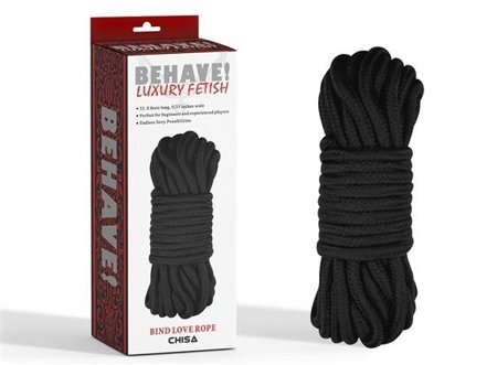 Behave! Bing Love Rope Black