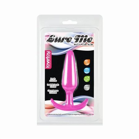 Lure Me Butt Plug Slim Pink