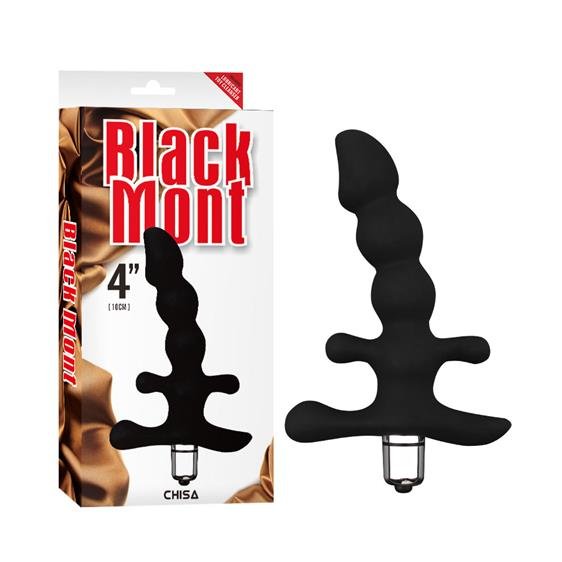 Perfect Grip Prostate Massager 4" Vibro Black