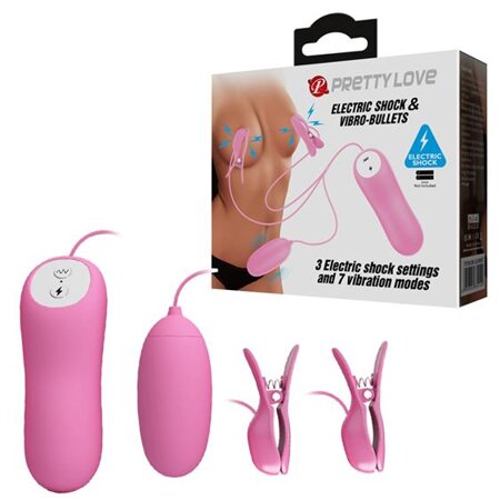 Pretty Love Electric Shock Vibro Bullets