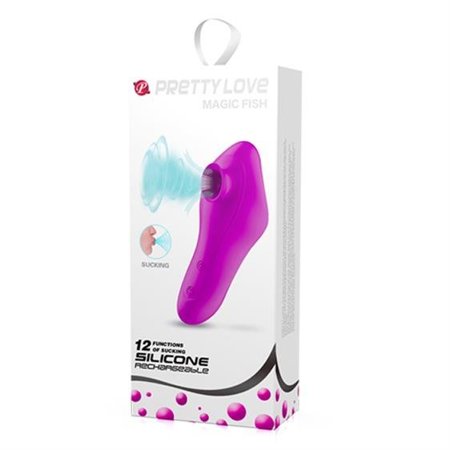 Pretty Love Magic Fish Sucking Vibrator Pink