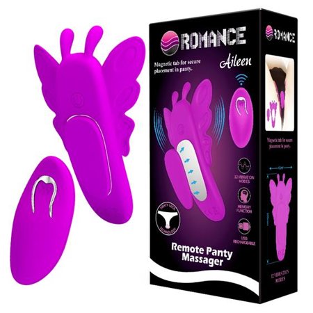 Romance Aileen Remote Panty Massager Purple