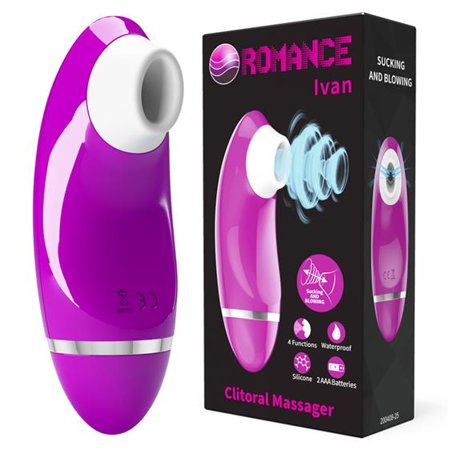 Romance Iwan Sucking Vibrator Purple