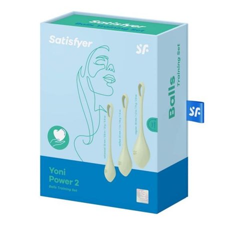 SATISFYER Yoni Power Balls 2 light green