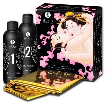 Shunga Massage Strawberry2x250