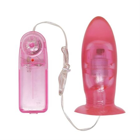 Super Butt Plug Vibro Pink