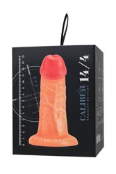 Realistic dildo Caliber 14/4 , PVC, flesh,  length 14cm, diameter 4cm